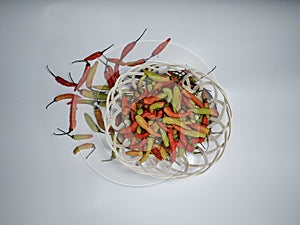 chilies in a hampers photo