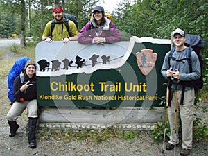 Chilkoot Trail Sign