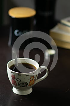 Chill coffe mornig photo