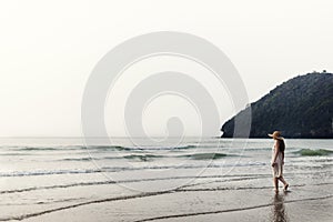 Chill Peace Summer Coast Vacation Journey Calm Concept