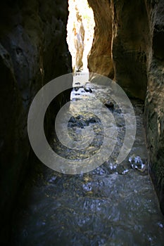 Chillar river, Nerja, Malaga photo