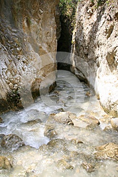 Chillar river, Nerja, Malaga photo