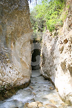 Chillar river, Nerja, Malaga photo