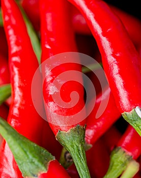 Chilli Peppers Indicates Spice Capsaicin And Chilies