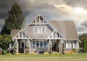 Chilliwack Canada Country Home Farmhouse Residence Fraser Valley House Dwelling Custom Deluxe Exterior Design