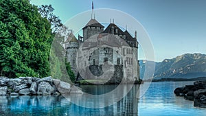 Chillon Castle hdr