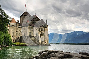 Chillon Castle, Switzerland (HDR)