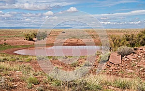 Chilson Tank near Winslow, Arizona photo