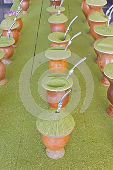 Chimarrao drink prepared in different ways