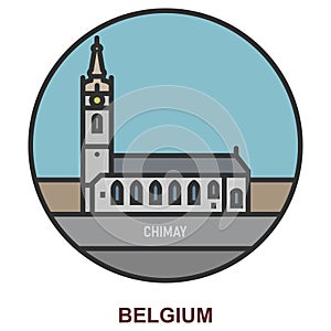 Chimay. Cities and towns in Belgium