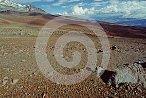 Chimborazo is a stratovolcano photo