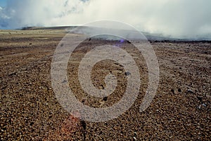 Chimborazo is a stratovolcano photo