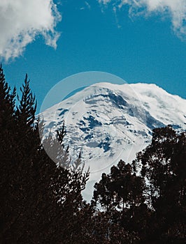 Chimborazo volcano in Ecuador, the closest point to the sun on Earth photo