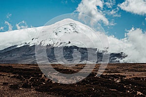 Chimborazo volcano in Ecuador, the closest point to the sun on Earth photo