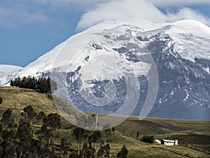 Chimborazo Volcano. Ecuador's highest summit