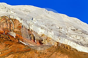 Chimborazo Volcano Glacier