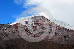 Chimborazo volcano, high andes, Ecuador