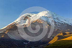 Chimborazo Volcano Peak photo