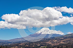 Chimborazo Volcano, Riobamba, Ecuador photo