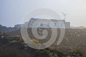 Chimborazo volcano shelter