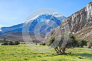 Chimborazo volcano