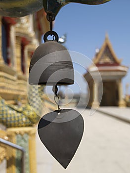 Chime at Buddhist temple photo