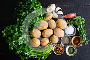 Chimichurri Potato Salad Ingredients