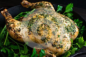 Chimichurri Roast Chicken