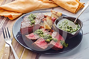 Chimichurri Steak and Potatoes