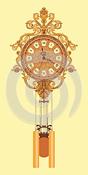 Chiming wall clock