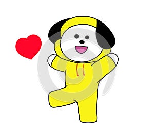 Chimmy of bt21 or BTS