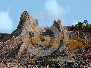 Chimney Bluffs