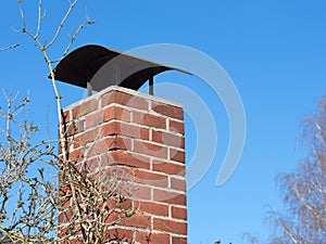 Chimney with a cover