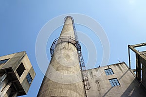 Chimney In Factory