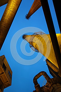 Chimney In Factory