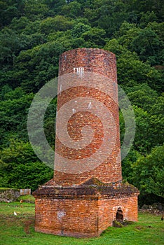 Chimney in the field