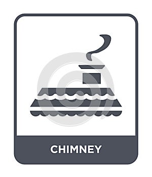 chimney icon in trendy design style. chimney icon isolated on white background. chimney vector icon simple and modern flat symbol