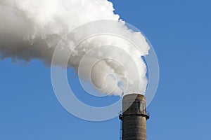 Chimney pollution air