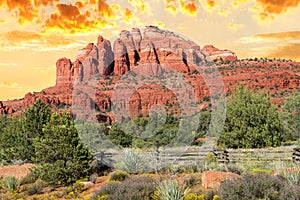 Chimney rock near Sedona