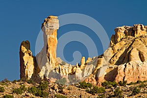Chimney Rock, New Mexico rock formation