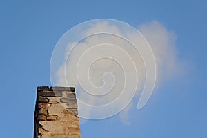 Chimney smoke