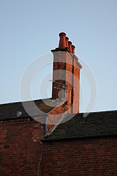 Chimney stack taken from a victorian house