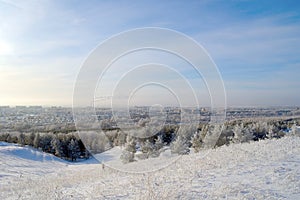 Chimney-stalks pollute atmosphere