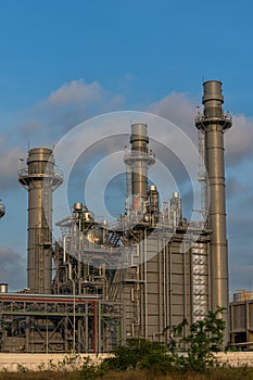 Chimney of thermal power plant.