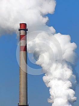 Chimney and toxic vapour