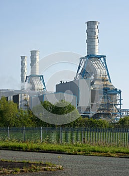 Chimneys at Industrial complex