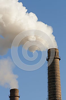 Chimneys pollution air