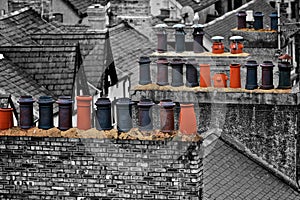 Chimneys in Wales