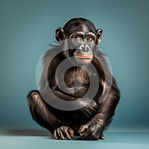 Chimpanzee Portrait: Narrative-driven Visual Storytelling In Studio