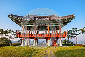 Chimsan Pavilion on mountain Chimsan in Daegu